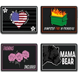 image:imageTactical Patch  One Size Fits All PVC Morale Patch  Heavy Duty USA American Patriotic Patches for Military Police Army Caps Jackets Pants amp Gear One Size Fits AllMom