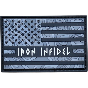 image:imageTactical Patch  One Size Fits All PVC Morale Patch  Heavy Duty USA American Patriotic Patches for Military Police Army Caps Jackets Pants amp Gear One Size Fits AllFlag  Camo Grey